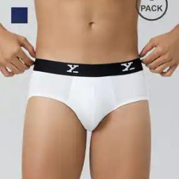 Men Regular Fit Briefs-image-1