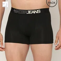 Pack of 3 Printed Trunks with Elasticated Waist-image-52