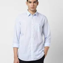 Men Micro Print Slim Fit Shirt-picture-21