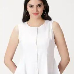Sleeveless Round-Neck Top-image-16