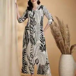 Women Floral Print 2-Piece Co-Ord Set-image-11
