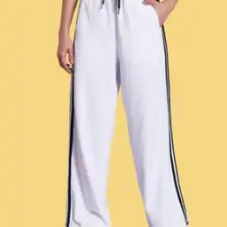 Women Stripes Straight Track Pants-image-115