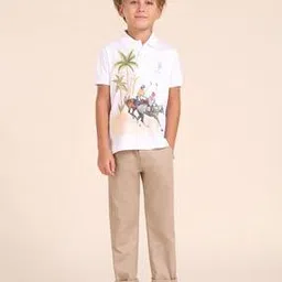 u.s. polo assn.  Boys Cotton Graphic Polo T-shirt-picture-47