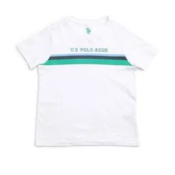 Boys Cotton Stripes Crew- Neck T-shirt-image-83