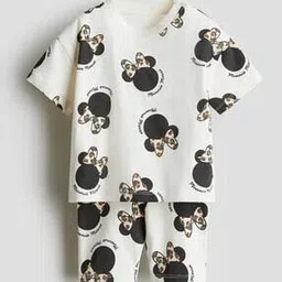 Cartoon Printed Loungewear Set-image-41