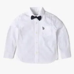 Boys Regular Fit Shirt with Bow-image-72