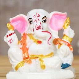 Decorative Lord Ganesha Idol for Car Dashboard-45