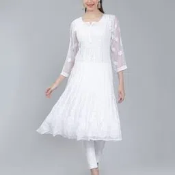 Embroidered Anarkali Kurta-image-77
