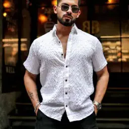Men Self-design Regular Fit Shirt-image-60