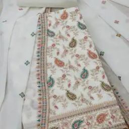 Women Embroidered 3-Piece Unstitched Dress Material-image-43