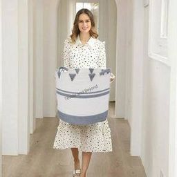Foldable Jute Laundry Basket-11