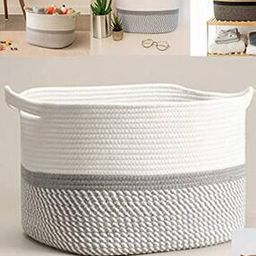 Foldable Jute Laundry Basket-image-27