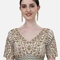 Women Embroidered Back-Open Blouse-picture-39