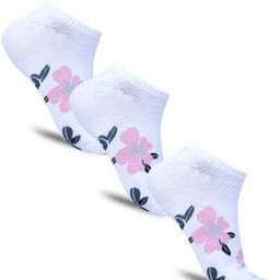 Women Pack of 3 Floral Pattern Socks-image-43
