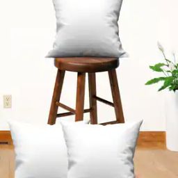 Set of 3 Square-Shaped Cushions Insert-7