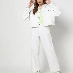 Women Regular Fit Denim Jacket-34