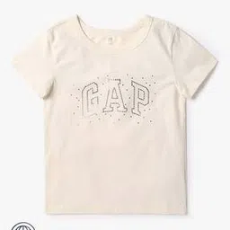 Graphic Logo Print Solid T-Shirt with Short Sleeves-image-39