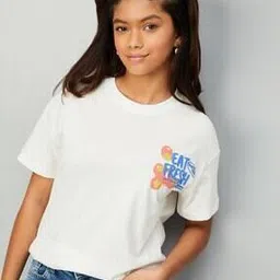 max Girls Cotton Back Print T-shirt-picture-37