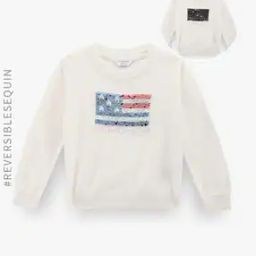 Girls Embellished Reversible Sweatshirt-image-33