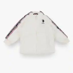 Boys Baggy Puffer Jacket with Brand Print-picture-48