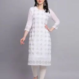 Embroidered Straight Kurta-image-62