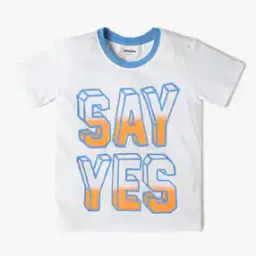 Boys Typographic Print Relaxed Fit Crew-Neck T-Shirt-image-43