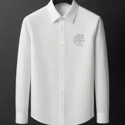 Me Embroidered Regular Fit Shirt-image-20