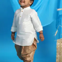 Solid Kurta Dhoti Set-image-39