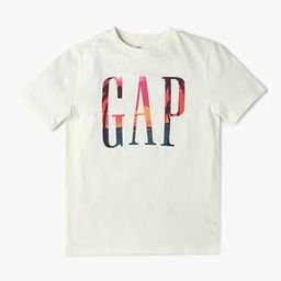 Multi Logo Printed Round-Neck T-Shirt-39