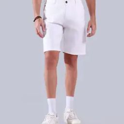 Men Regular Fit City Shorts with Insert Pockets-picture-45