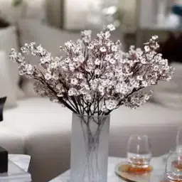 Set of 4 Artificial Plastic Flowers-25