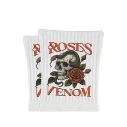 Women Micro Print Mid-Calf Length Socks-17