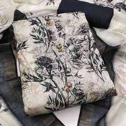 Women Floral Unstitched Dress Material-image-27