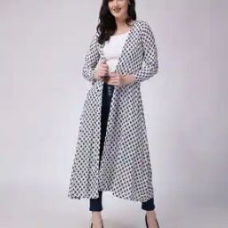 Women Printed Relaxed Fit Shrug-53