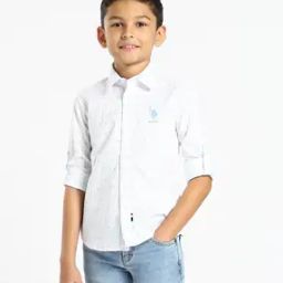 Boys Printed Regular Fit Shirt-image-79