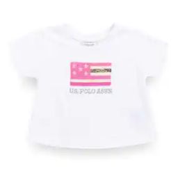 Girls Embellished Regular Fit Round-Neck T-Shirt-image-34