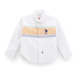 Boys Striped Oxford Cotton Shirt-picture-28