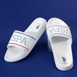 Men Logo Print Sliders-image-4