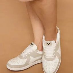 Women Perforated Lace-Up Casual Shoes-image-13