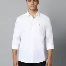 Men Self-design Slim Fit Shirt-12