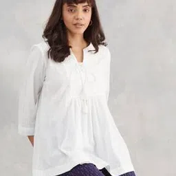 fabindia Women Embroidery Tunic-picture-4