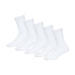 Pack of 5 Boys Mid-Calf Socks-image-102