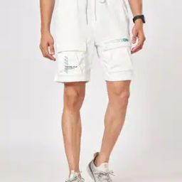 Men Regular Fit Cargo Shorts-image-62