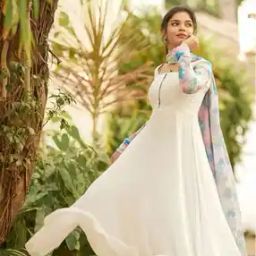 Women Square-Neck Anarkali Kurta-image-101