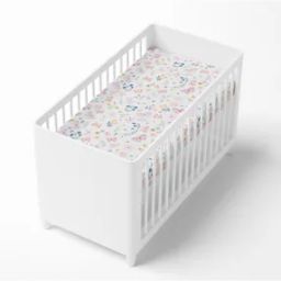 Floral Print Crib Sheet-image-31