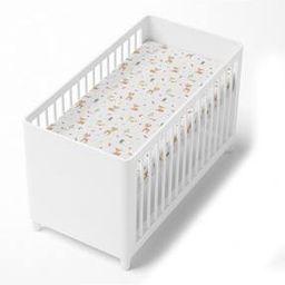 Floral Print Fitted Crib Sheet-image-35