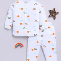 Boy Printed Shirt & Pants Set-image-97