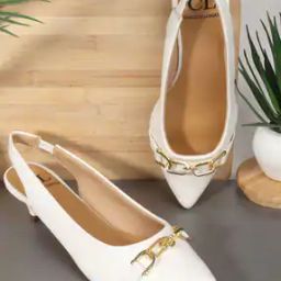 Women Sling-Back Kitten Heels-image-11