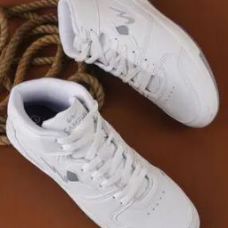 Men Round-Toe Lace-Up Sneakers-image-44