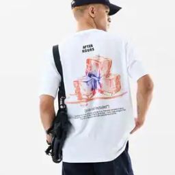 Men Graphic Print Crew-Neck T-Shirt-picture-43